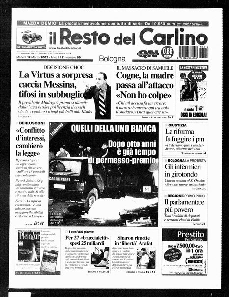 Il Resto del Carlino : giornale dell'Emilia